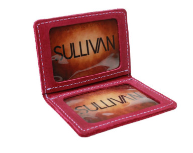 Cover for driver's license ID passport SULLIVAN 50123(4) fuchsia