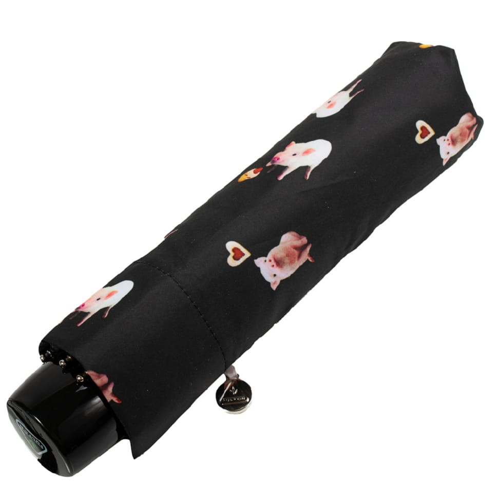 Зонтик женский Fulton L354 Minilite-2 Greedy Piggy (Поросенок)