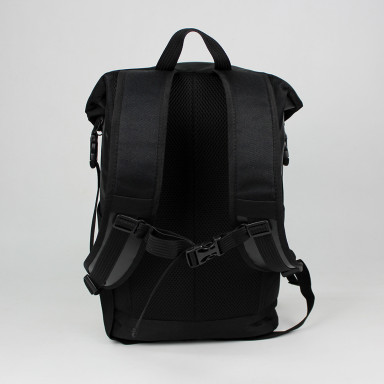 Piligrim roll-top backpack black by MAD | born to win™