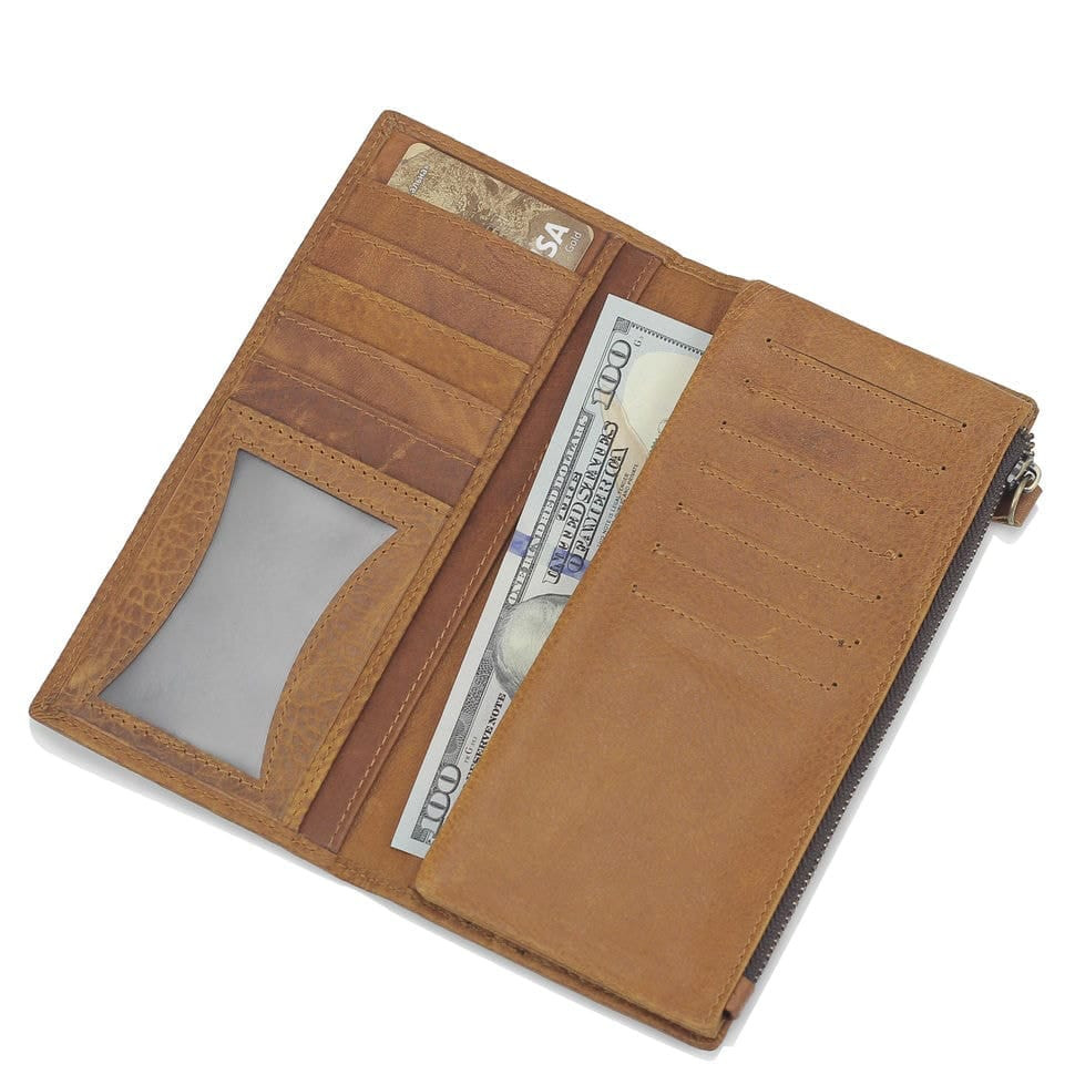 Портмоне чоловіче коричневе Tiding Bag t0058