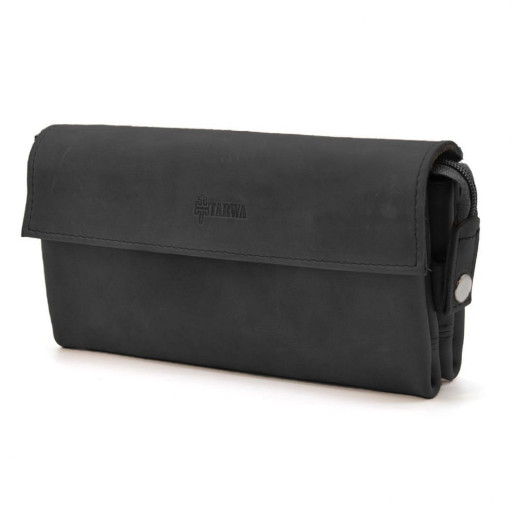 Клатч чоловічий шкіряний RA-2801-3md TARWA чорний