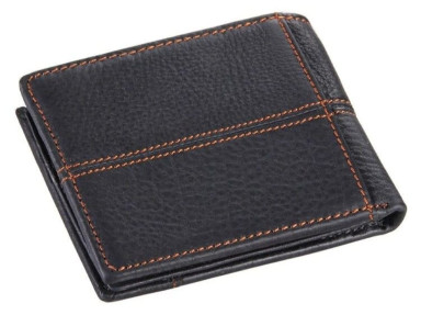 Men's Wallet Vintage 14227 Black