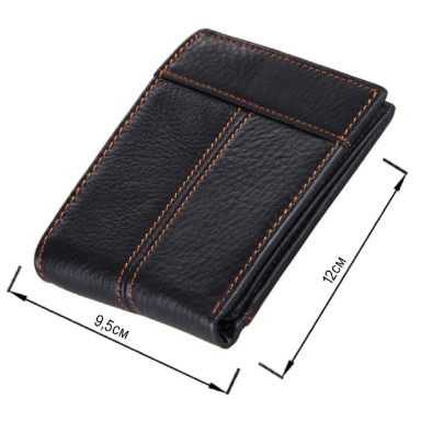Men's Wallet Vintage 14227 Black