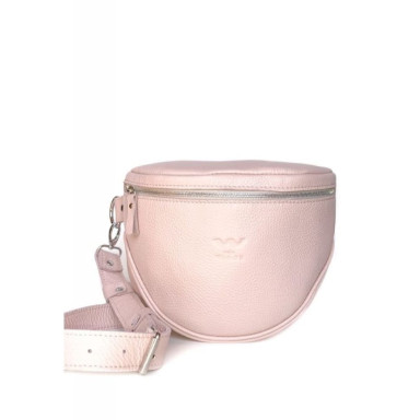 Leather crossbody bag Vacation powdery flotar