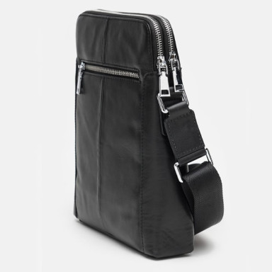 Men's leather bag Ricco Grande K19580-black