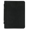 Cesare Leather document case with handle and ring binder