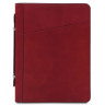Cesare Leather document case with handle and ring binder