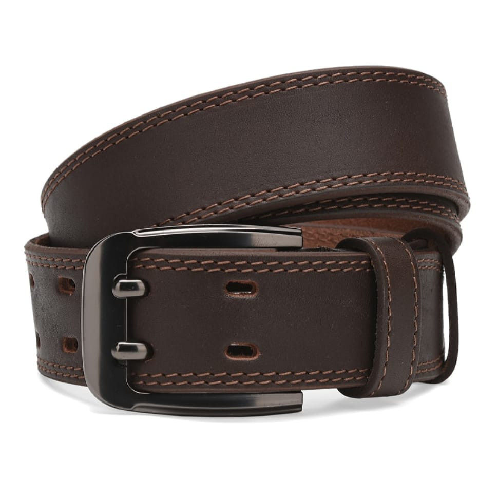 Чоловічий шкіряний ремінь Borsa Leather Cv1gnn28-125