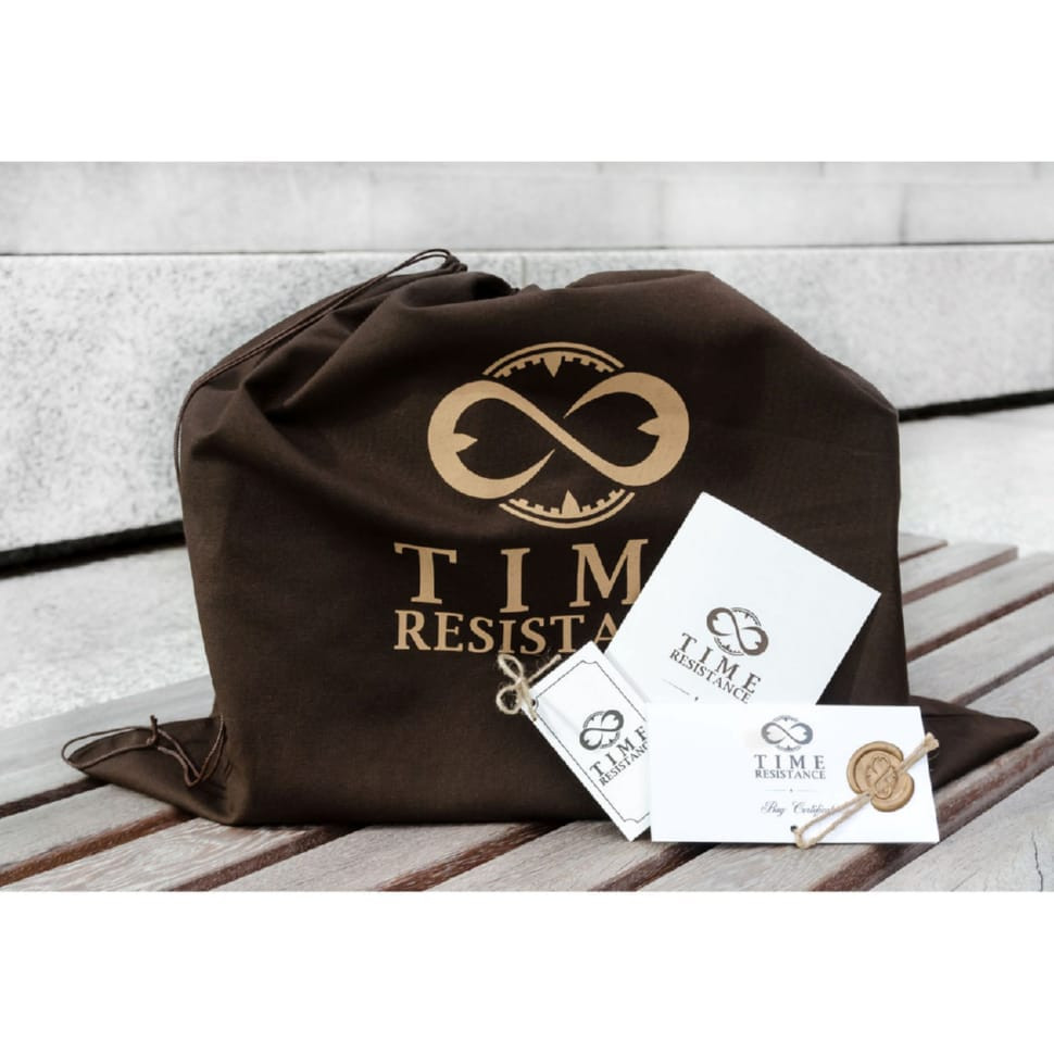 Leather Duffel Bag - Wise Children - Black Time Resistance 5207301