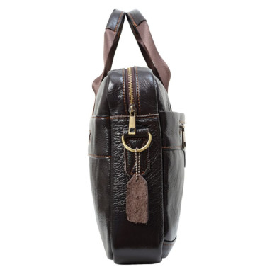 Портфель мягкий кожаный BUFFALO BAGS M8824C-1 коричневый