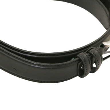 Classic Tuscan padded leather belt 40mm - 115 sm