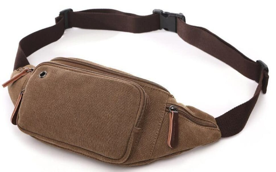 Сумка поясна текстильна Vintage 20176