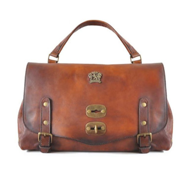 Pratesi BMA162/G - Woman Bag Castell'Azzara in cow leather Bruce Brown