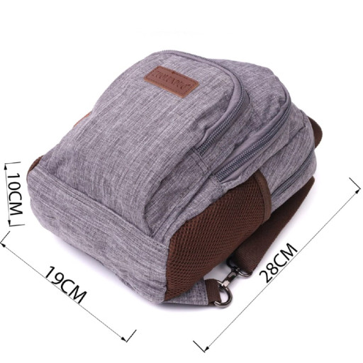 Сучасний рюкзак з поліестеру з великою кількістю кишень Vintage 22149