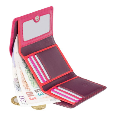 Кошелек женский Visconti RB39 Biola c RFID (Plum Multi)