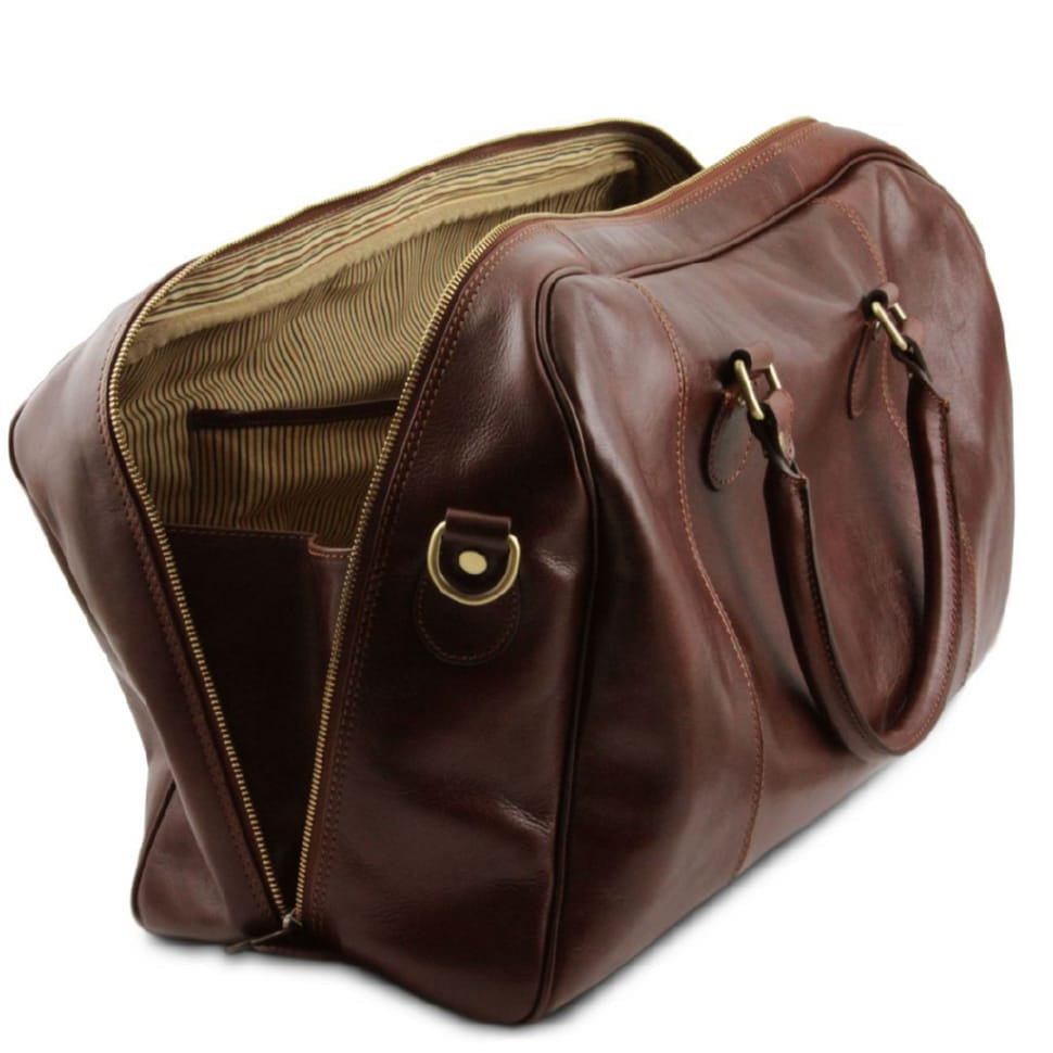 TL Voyager Дорожня шкіряна сумка-даффл Tuscany TL141218