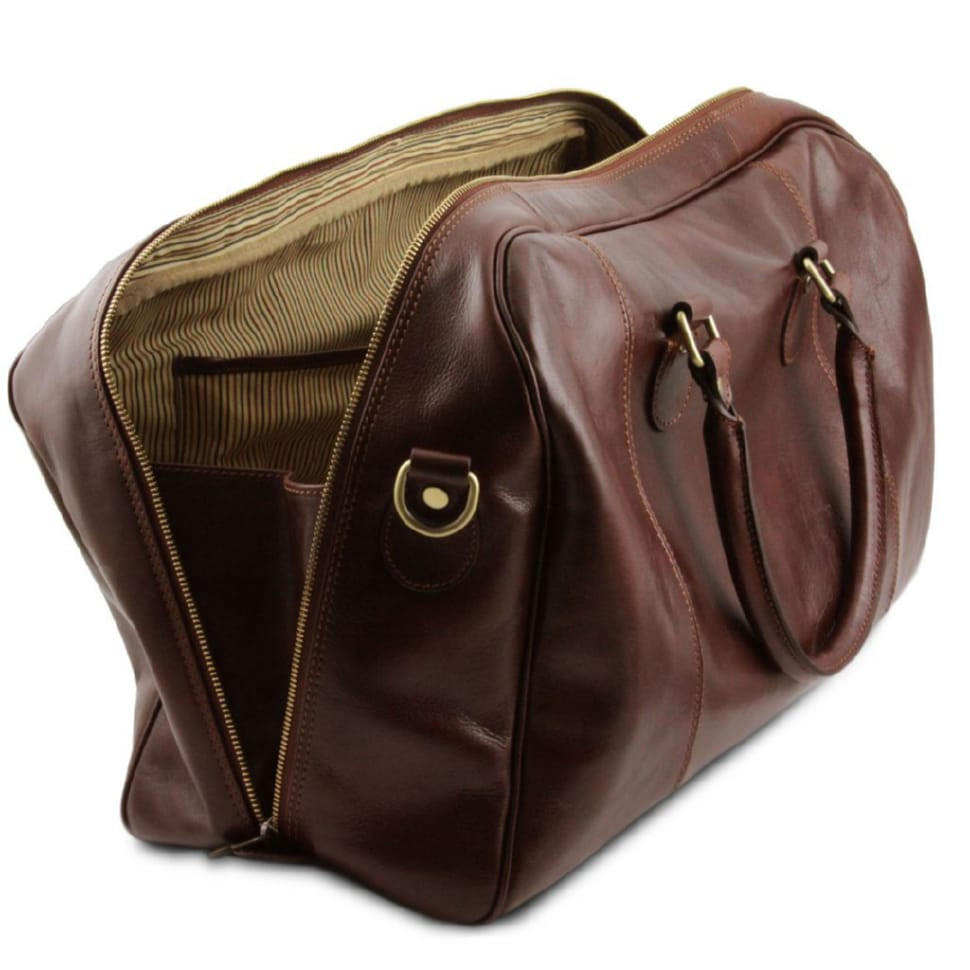 TL Voyager Дорожня шкіряна сумка-даффл Tuscany TL141218
