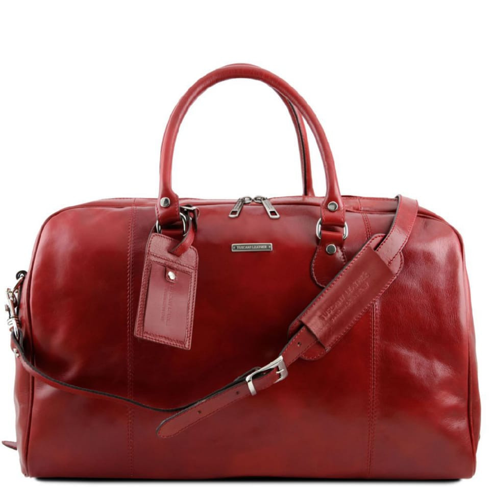 TL Voyager Дорожня шкіряна сумка-даффл Tuscany TL141218