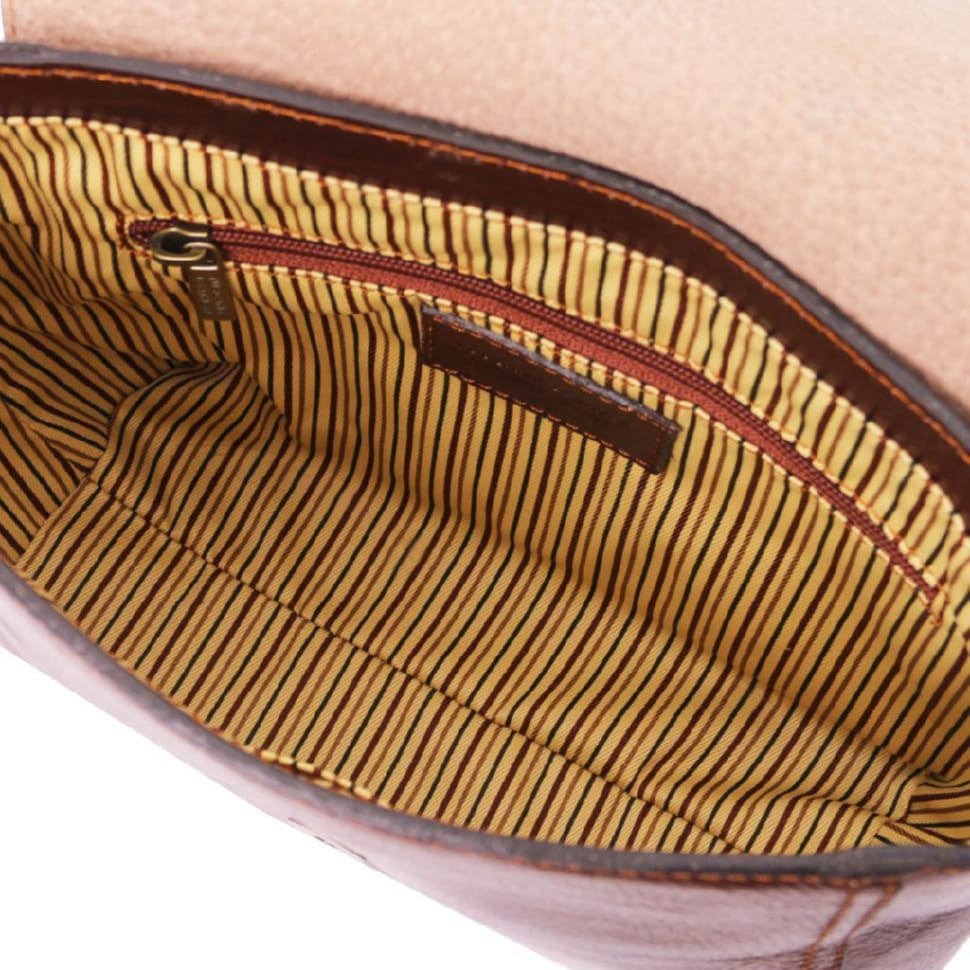 Шкіряна сумка месенджер на плече Tuscany Leather Jody TL141278