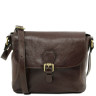 Шкіряна сумка месенджер на плече Tuscany Leather Jody TL141278