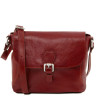 Шкіряна сумка месенджер на плече Tuscany Leather Jody TL141278