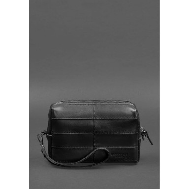 Leather cosmetic bag 3.1 black crust