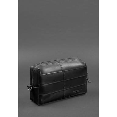 Leather cosmetic bag 3.1 black crust