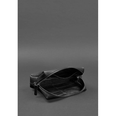 Leather cosmetic bag 3.1 black crust