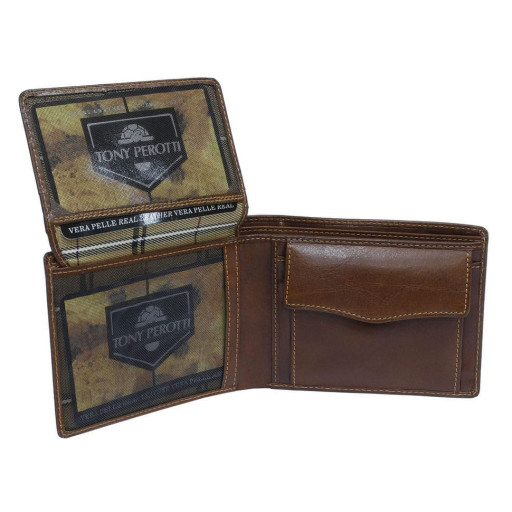 Портмоне шкіряне Italico 396 cognac коньячний