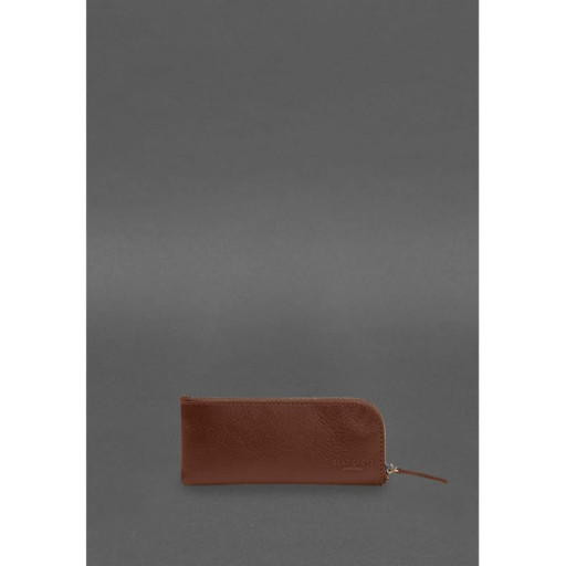 Шкіряна кишенькова ключниця 5.0 Світло-коричнева