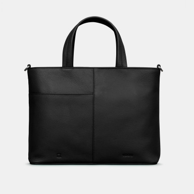 Women's Leather Bag Yoshi Y26 (Black)