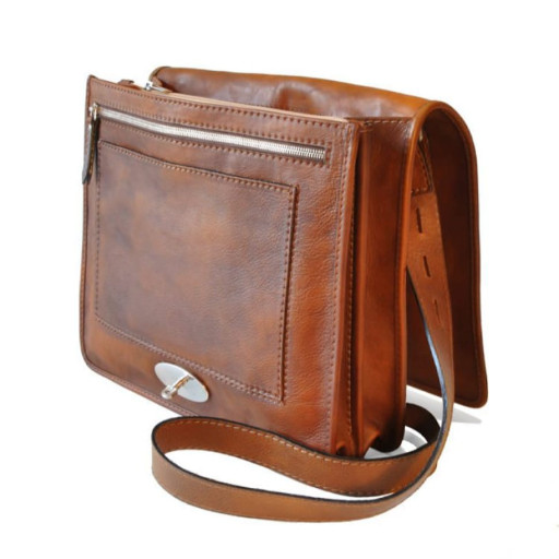 Leather bag Pratesi Postina 32, article B122, Italy
