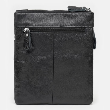 Men's leather bag Keizer K1302a-black