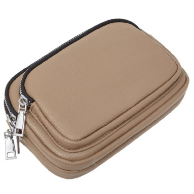 Сумка женская из натуральной кожи SL77099taupe