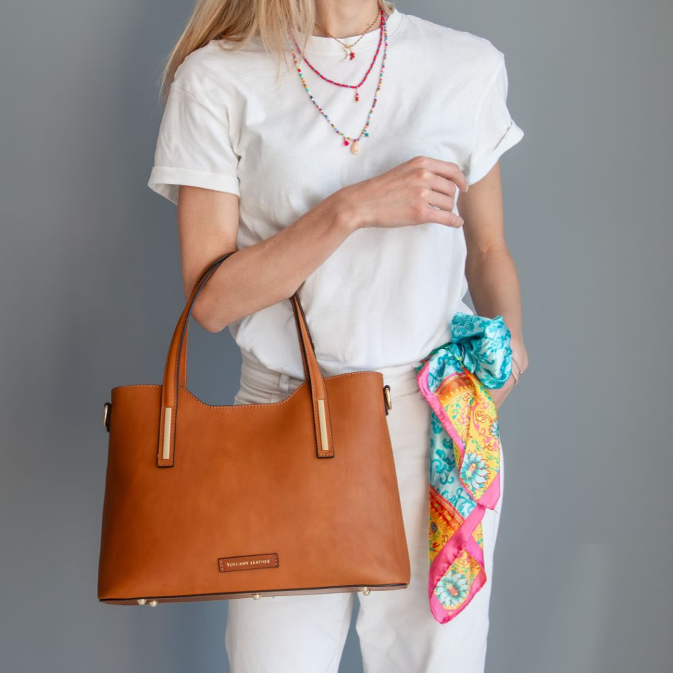 Olimpia Leather tote