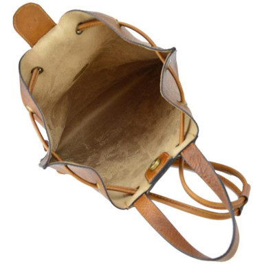 Pratesi BVS490 - Contea B490 Backpack in cow leather Contea B490 Dark Green