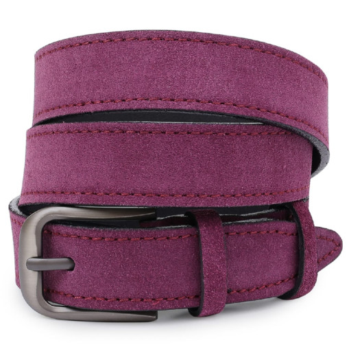 Красивий замшевий ремінь для жінок Vintage 20783
