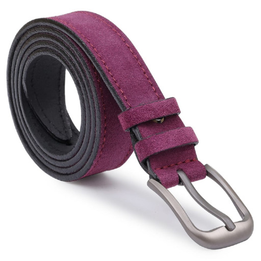 Красивий замшевий ремінь для жінок Vintage 20783