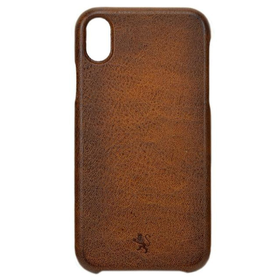 Pratesi BMA077/XS - Cover iPhone XS B077 Perfect Size Cover iPhone XS Brown