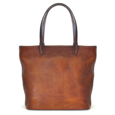Pratesi BVI461 - Monterchi Tote Bag in cowhide leather Bruce Violet