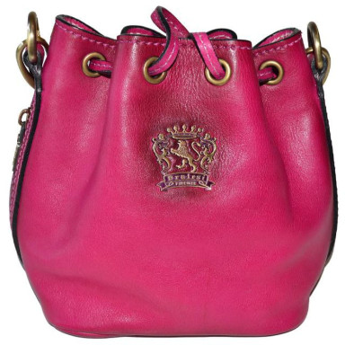 Pratesi BFU501/15 - Sorano Невеликий Woman Bag in cow leather Sorano Fucsia