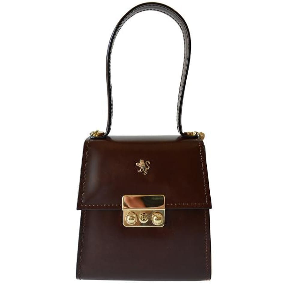 Pratesi RCF299/22 - Artemisia 299/22 Small Lady Bag in cow leather Artemisia Radica Coffee