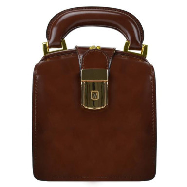 Pratesi RCF120/L - Brunelleschi R120/L Handbag in cow leather Brunelleschi R120/L Coffee