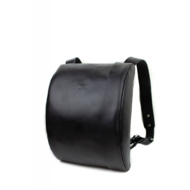 Cloud S Leather Backpack black