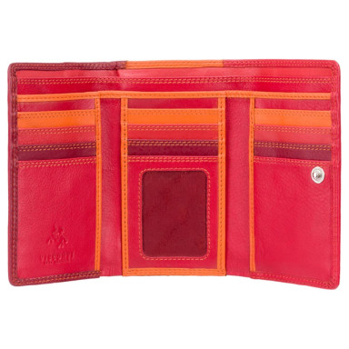 Кошелек женский Visconti RB43 Bora c RFID (Red Multi)