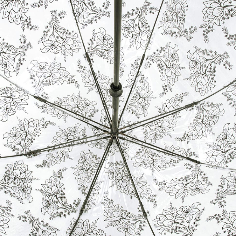 Umbrella for women Fulton Birdcage-2 L042 Stencil Floral (Lace flowers)