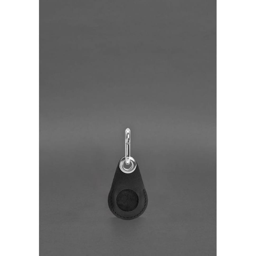 Кожаный чехол для Apple AirTag Черный