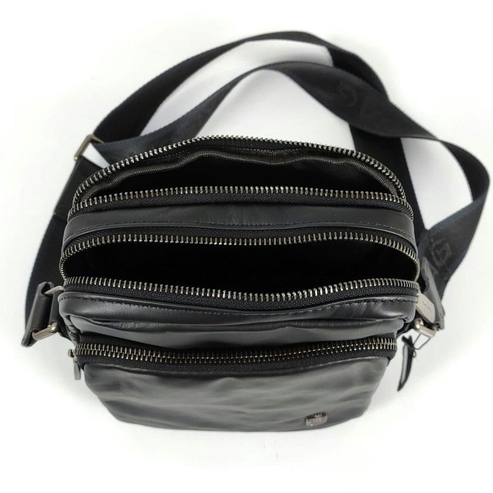Месенджер чорний Royal Bag RB-S-JMD10-168A