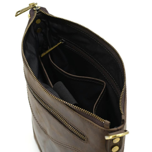 Чоловіча сумка із мякої шкіри GC-1807-4lx бренду TARWA