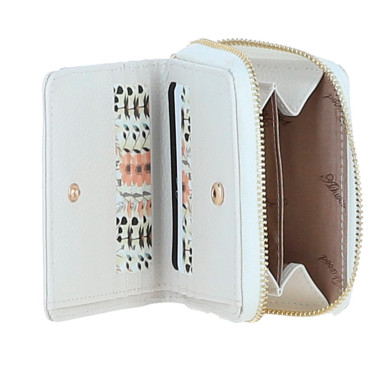 Жіночий шкіряний гаманець Ashwood Y50 White (Білий)